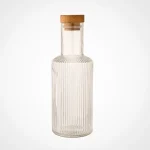 بطری آب درب چوبی 700 میلی لیتر