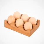 جا تخم مرغی چوبی