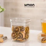 جا ادویه مربع رویال درب شفاف3