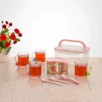 ست چای خوری چهارنفره دسته دار