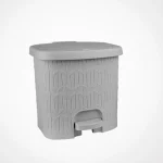 سطل پدالی چهارگوش بامبو کوچک 3 لیتر