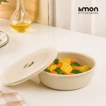 کاسه گرد دربدار 1.5 لیتر